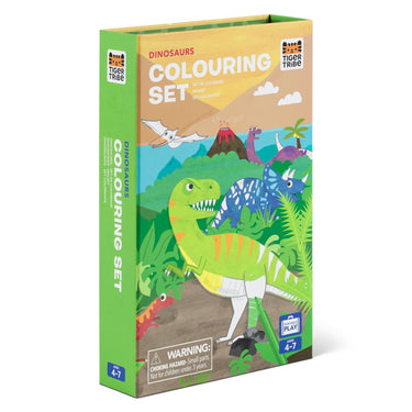 Tiger Tribe - Colouring Set - Dinosaurs
